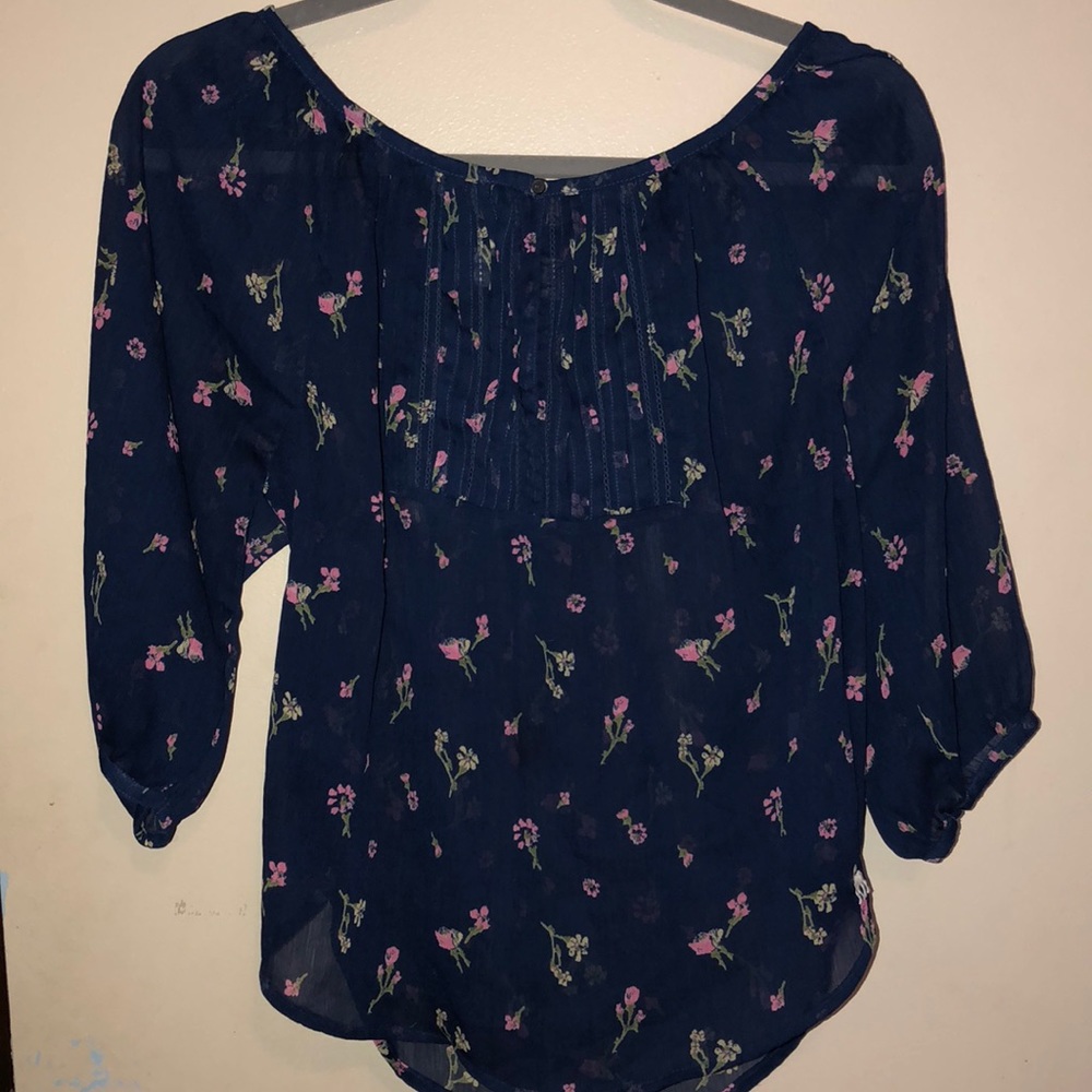 Abercrombie & Fitch sheer top